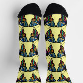 Bunter Schmetterling Thunder_Cove Socken (Oben)