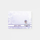 bunter Seehund Post-it Klebezettel (Vorderseite)