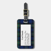 Bunter Smithtartan-karierter Gepäck-Umbau Gepäckanhänger (Vorderseite vertikal)