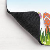 Bunter Sommer drehen Reinfall-Spaß im Sun-Garten Mousepad (Ecke)