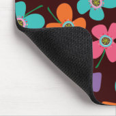 Bunter Sommer-Gänseblümchen-Pop-wunderliches Mousepad (Ecke)