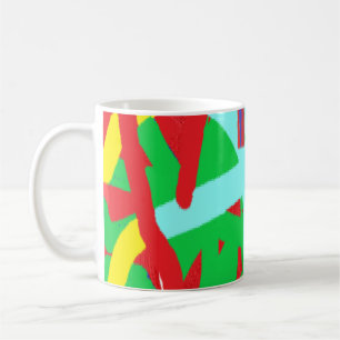 bunter Sommerzeit Tasse