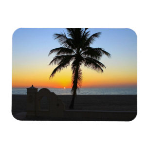 Bunter Sonnenaufgang Magnet