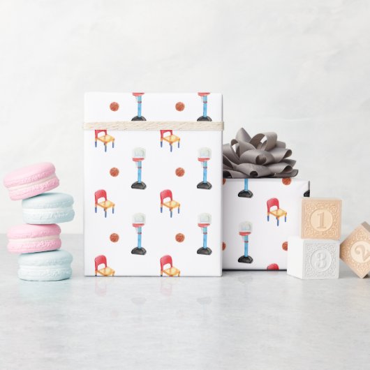 Bunter Spielplatz  Geschenkpapier (Babyparty)