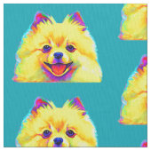 Bunter Spitz Stoff (Nahaufnahme)
