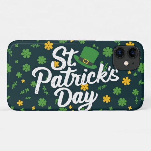 Bunter St. Patrick's Day Case-Mate iPhone Hülle (Rückseite (Horizontal))