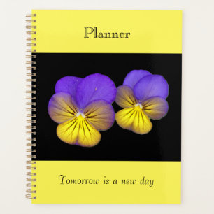 Bunter Stiefmütterchen-Planer Planer