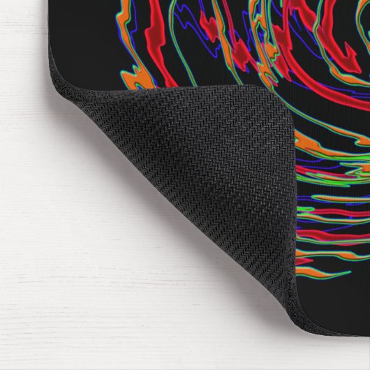 Bunter Strudel Mousepad (Ecke)