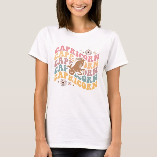 Bunter T - Shirt von Capricorn (Vorderseite)