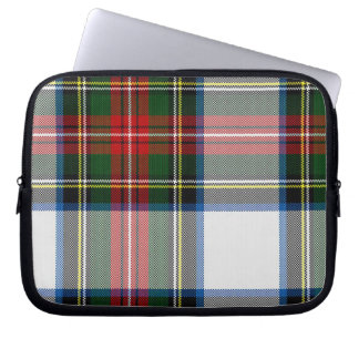 Bunter Tartan-karierte Laptop-Abdeckung Laptopschutzhülle