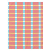Bunter Tartan-kariertes Muster Tischdecke (Vorderseite)