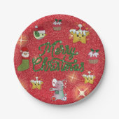 Bunter Teller (Vorderseite)