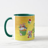 Bunter Teller Tasse (Links)