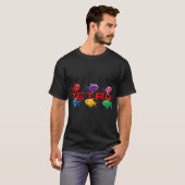 Bunter Tetra-Fisch T-Shirt (Vorne ganz)