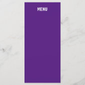 bunter thailändischer Kulturriese am Fluss Chao ph Menükarte (Rückseite)