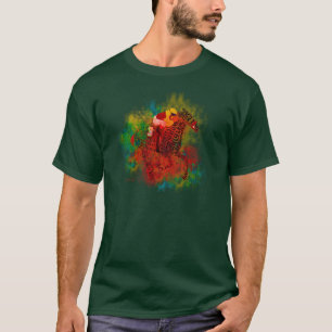 Bunter Thoroughbred in der Typografie T-Shirt