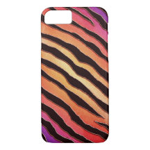 Bunter Tiger-Tierdruck iPhone 7 Fall