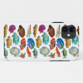 Bunter tropischer Aquarium-Fische iPhone Kasten Case-Mate iPhone Hülle (Rückseite (Horizontal))