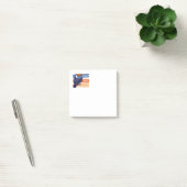 Bunter Tukan-Vogel mit positiver Botschaft Post-it Klebezettel (Büro)