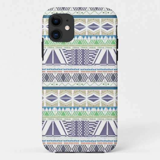 Bunter und einzigartiger aztekischer Kunst iPhone Case-Mate iPhone Hülle (Rückseite)