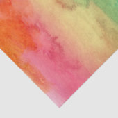 Bunter und heller Regenbogen Seidenpapier (Detail)