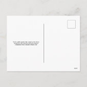 Bunter Vatertag Feiertagspostkarte (Rückseite)