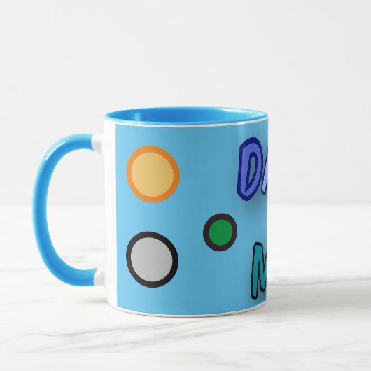 Bunter Vatertag Tasse (Links)