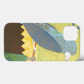 Bunter Vogel auf einem Draht Case-Mate iPhone Hülle (Rückseite (Horizontal))