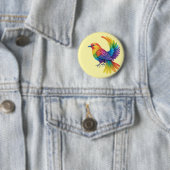 Bunter Vogel Button (Beispiel)