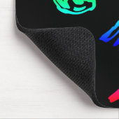 Bunter Vogel Mousepad (Ecke)