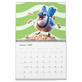 Bunter Vogel Quirlige Eule Adler Tukan Papagei Vol Kalender (Jan 2027)