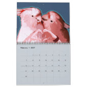 Bunter Vogel Quirlige Eule Adler Tukan Papagei Vol Kalender (Feb 2027)