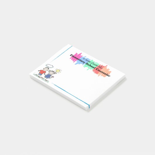 Bunter Volksschule-Ratgeber-klebrige Anmerkungen Post-it Klebezettel (angewinkelt)