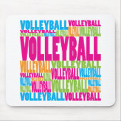 Bunter Volleyball Mousepad (Vorne)