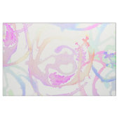 Bunter Watercolorbrushstroke-abstrakte Kreise Stoff (Fat Quarter (45,7 x 55,9 cm))