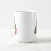 Bunter Weihnachtsbaum: Vektorkunst: Kaffeetasse (Mittel)