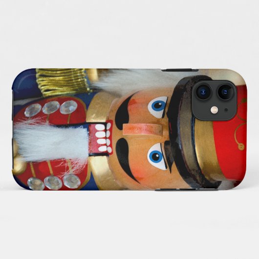 Bunter Weihnachtsnussknacker Case-Mate iPhone Hülle (Rückseite (Horizontal))