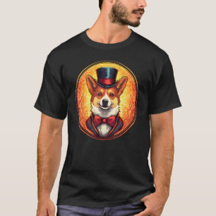 Bunter Welsh Corgie Hund Vater Mutter Bester Hund T-Shirt