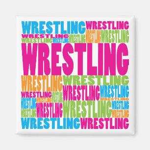 Bunter Wrestling Magnet