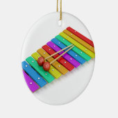 Bunter Xylophone Keramik Ornament (Rechts)