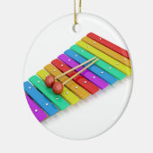 Bunter Xylophone Keramik Ornament (Links)