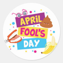 Buntes 1.-April-Sticker