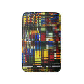 Buntes abstraktes badematte (Vorderseite Vertikal)