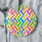 Buntes abstraktes geometrisches Muster Button (Beispiel)