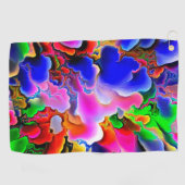 Buntes abstraktes golfhandtuch (Horizontal)