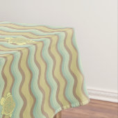 buntes abstraktes Muster, Wellen Tischdecke (Beispiel)