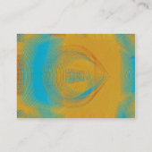 buntes abstraktes visitenkarte (Rückseite)