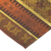 Buntes afrikanisches ethnisches Stammes- Muster Tischdecke (Schrägansicht)