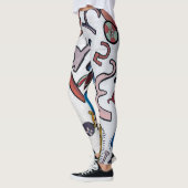 Buntes Alphabet Leggings (Links)