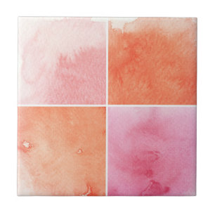 buntes Aquarell Fliese